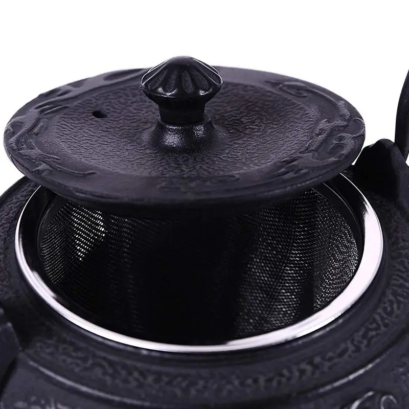 

Hot Sale Japanese Cast Iron Teapot Kettle with Stainless Steel Infuser / Strainer , Suzaku 40 Ounce (1200 ml)
