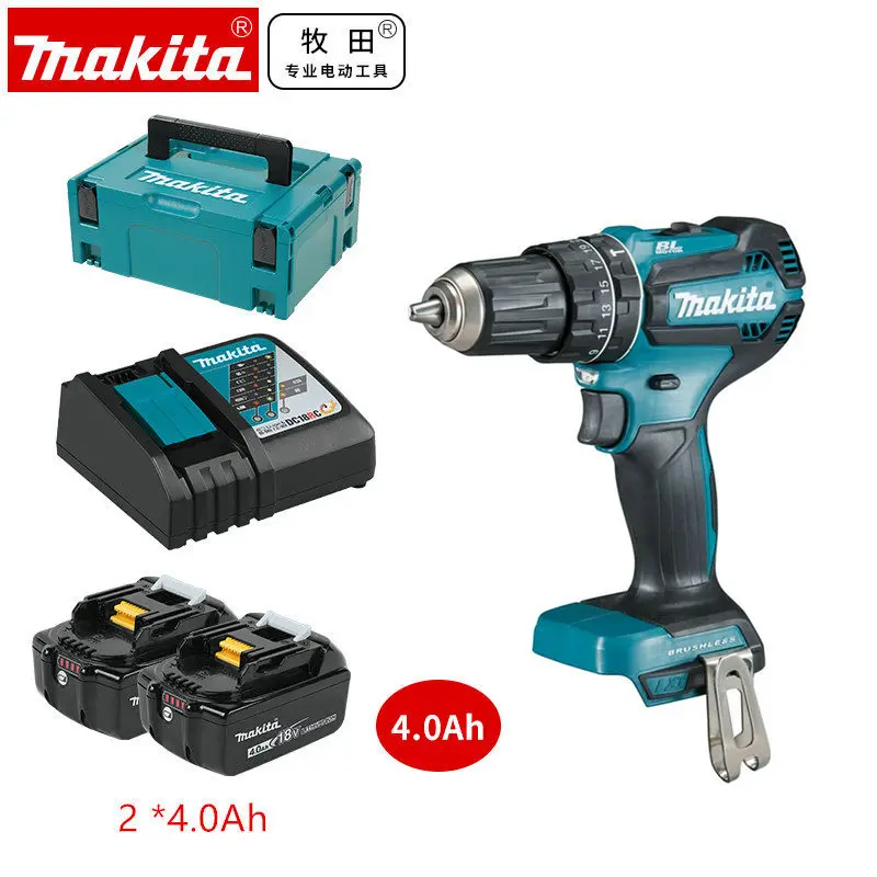 Makita DHP485 DHP485Z DHP485SFJ 18 в LXT литий-ионный бесщеточный Combi молоток дрель-голый RP DHP484