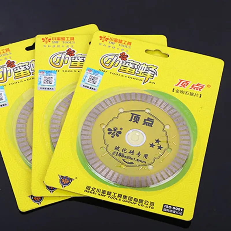 New DIY Diamond Saw Blade Ceramic Concrete Slotted Cutting Blade Granite Marble Tile