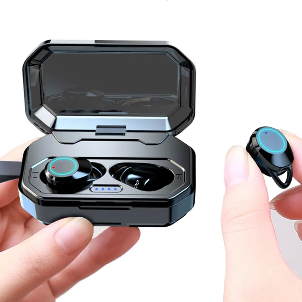 Bluetooth наушники X6Pro/X11 Цифровой Сенсорный Водонепроницаемый 2600 мАч большой батарейный отсек беспроводные наушники