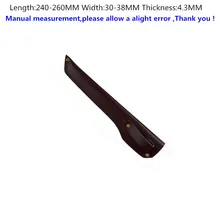  Knife Sheath Cover Case Leather Scabbard Chef Knives Sheath Edge Guard Protective Covers Butcher Kitchen 