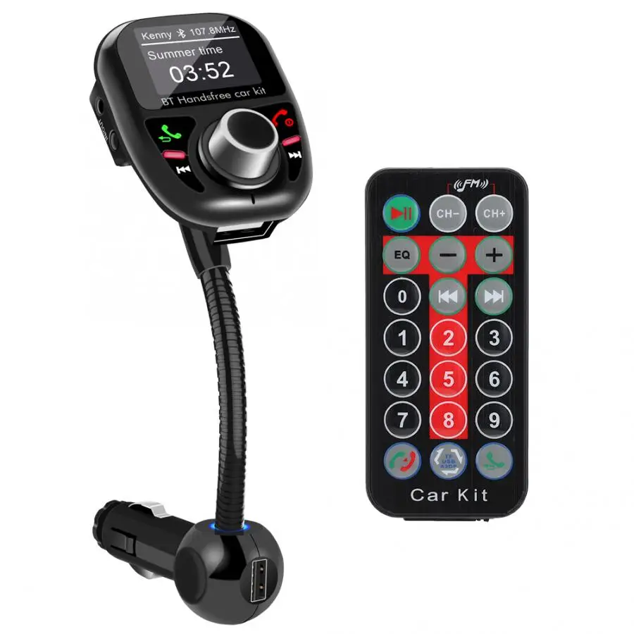 BT002 автомобильный Bluetooth FM MP3 плеер U диск/TF карта/AUX дисплей для Android/iOS системы