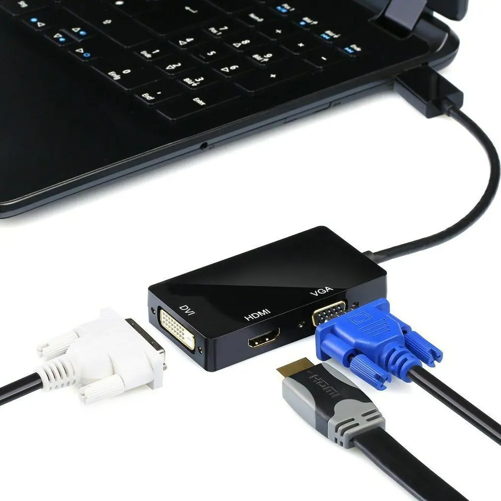 Mini DisplayPort DP к HDMI VGA DVI конвертер для microsoft Surface Pro 1 2 3 4