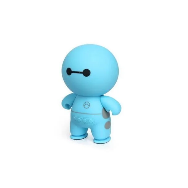 Baymax-Blue Deekite Iron Man Bluetooth Speaker Outdoor Loudspeaker Cartoon Gift Wireless Portable Speaker for iPhone Tablet Computer - Цвет: Baymax-Blue