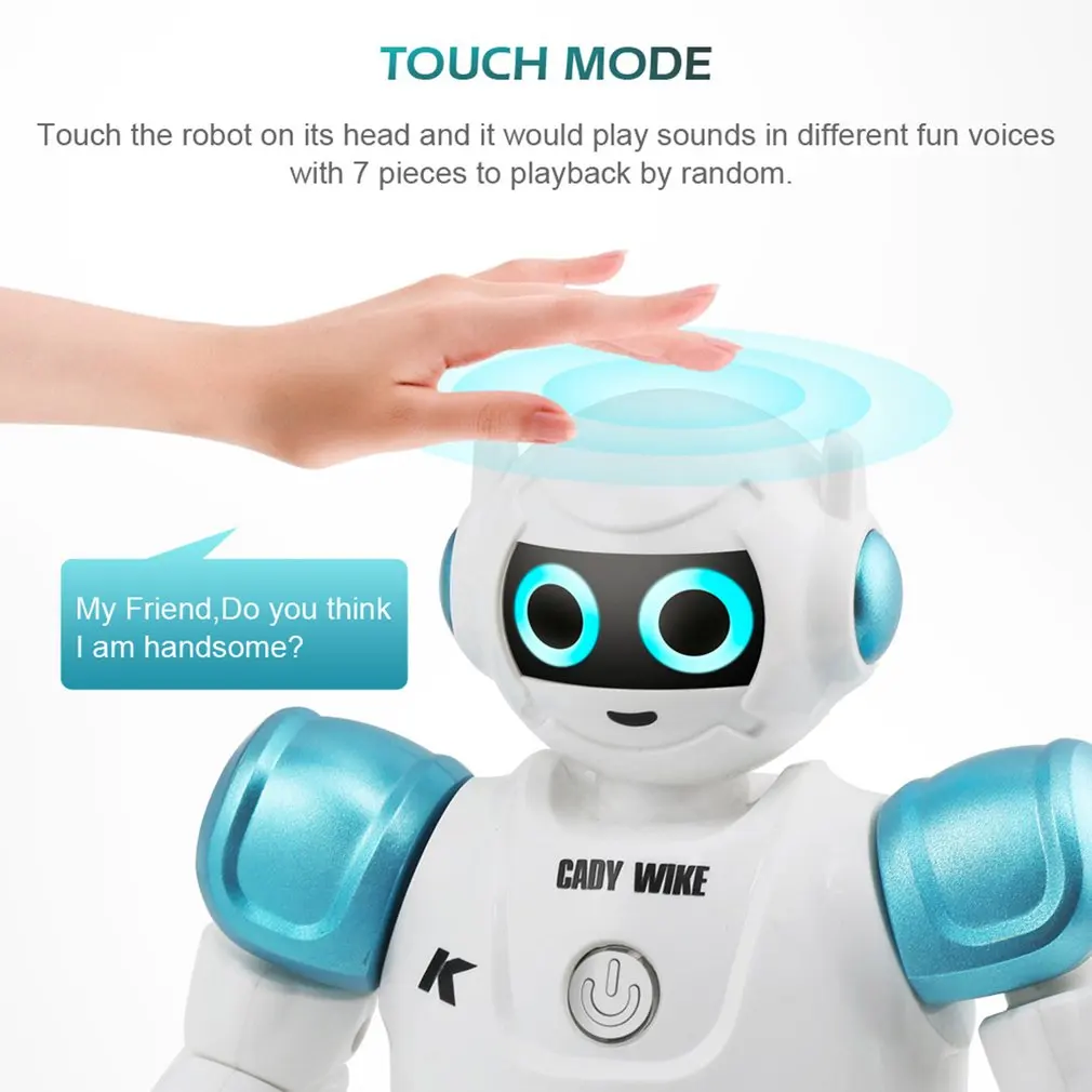 

RC Robot Remote Control Programmable Gesture Sensor Music Dance RC Sing Dance Toy for Christmas Kids Gift