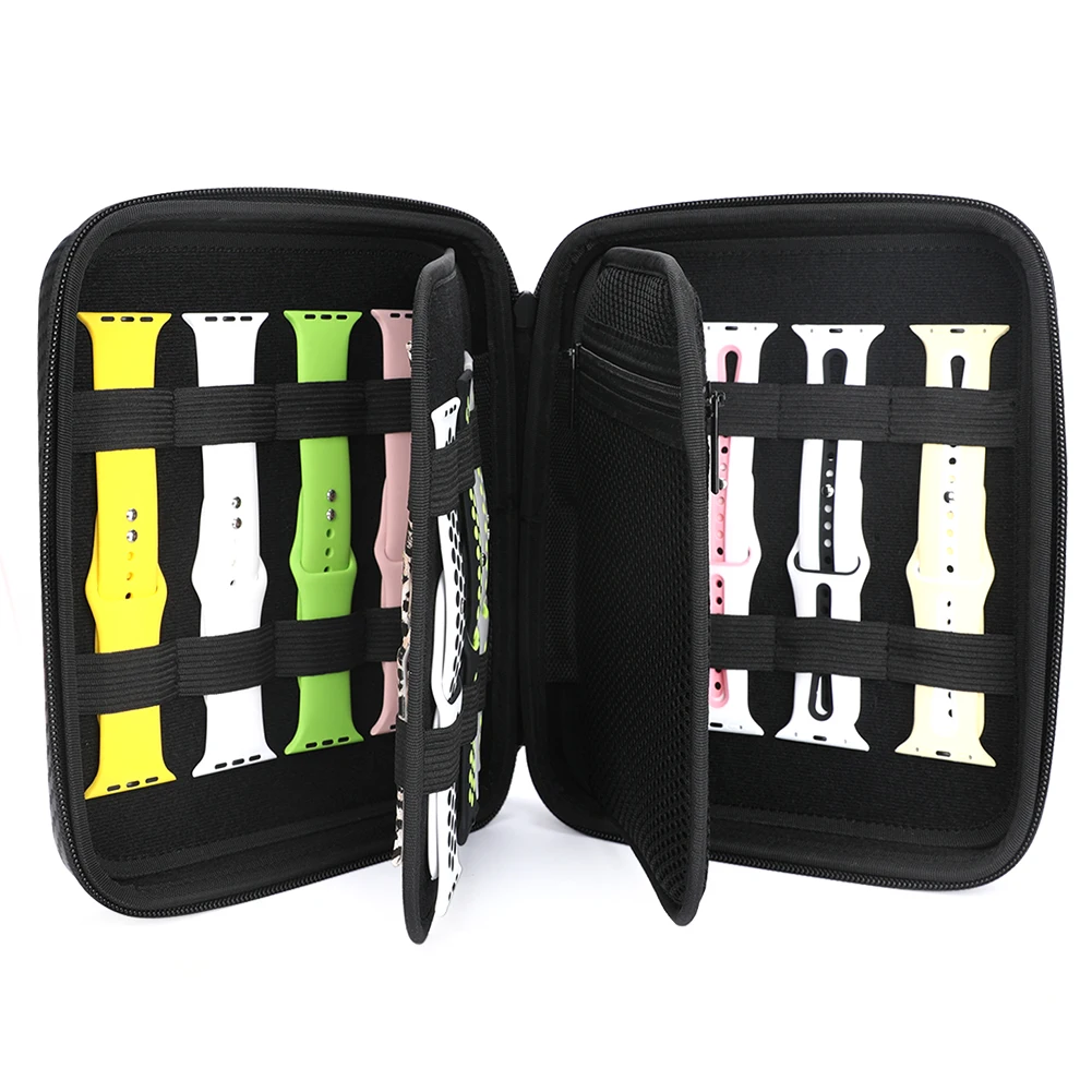 Smart Watch Bands Storage Case Accessories Watch Strap Travel Organizer Stores 16+ Bands Compatible for Apple 31001