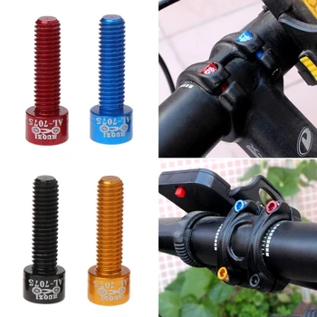 

4pcs/bag Bicycle Handlebar Stem Screw M5x17mm Aluminum Alloy Bolt Fixed Gear MTB PXPF