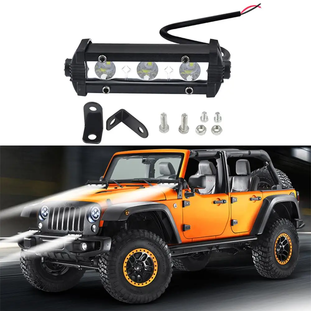 

9W 3 LED Spot Beam Work Light Bar Lamp For SUV Boat Offroad Truck ATV
