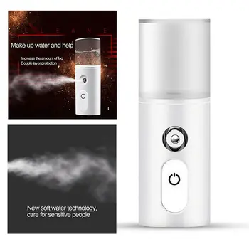 

Portable Mini Home Car USB Mist Maker Diffuser Hydrating Humidifier Air Purifier KG66