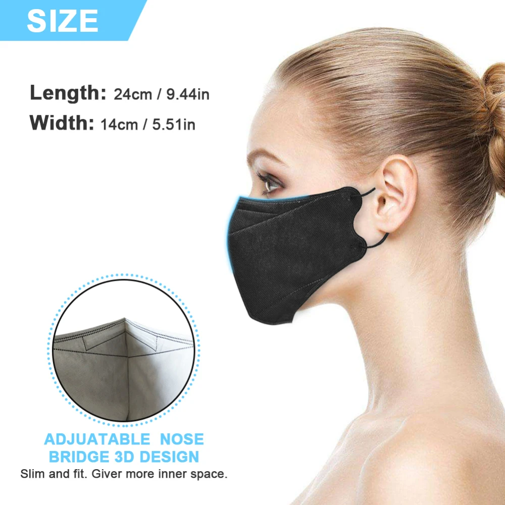 10 Pcs 3-Layer Medical Disposable Dental Mask Anti-Dust Mouth Face Mask Respirator Dustproof Surgical Face Mouth Masks