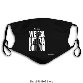 

Maschera da uomo Wubba Lubba Dub Dub Morty e rick Cotone Estate O collo Maschera vintage 2020 Maschera di marca di alta qualità