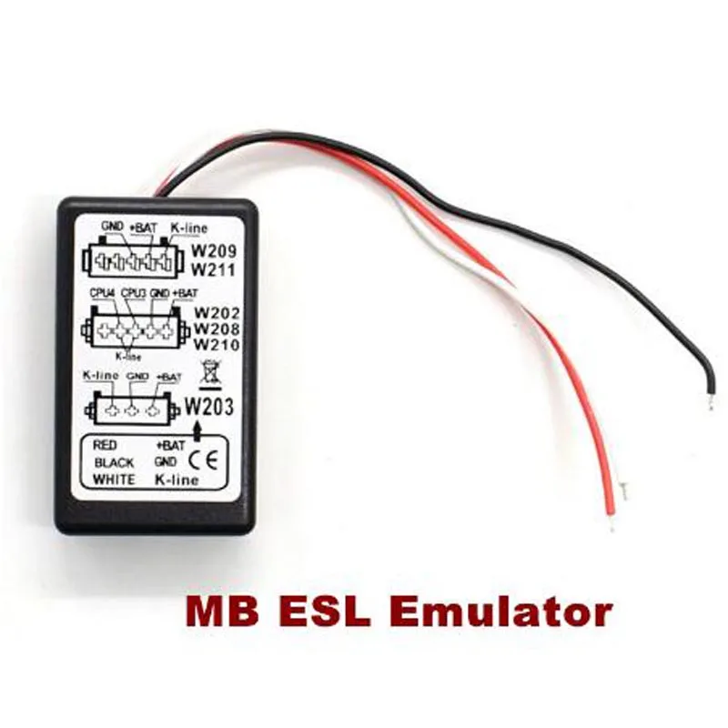 Товар для MB ESL Эмулятор Инструмент Профессиональный IMMO ластик эмулятор поддержка W202, W203, W208, W209, W210, W211 высокое качество