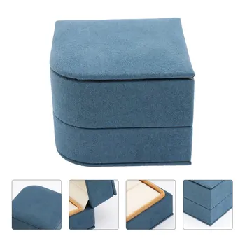 

Jewelry Box Delicate Ring Case Jewelry Necklace Storage Container Gift Box
