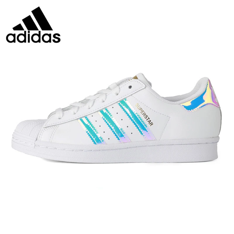 jueves conocido código Adidas zapatillas originales SUPERSTAR W para mujer, zapatos de  Skateboarding, novedad| | - AliExpress