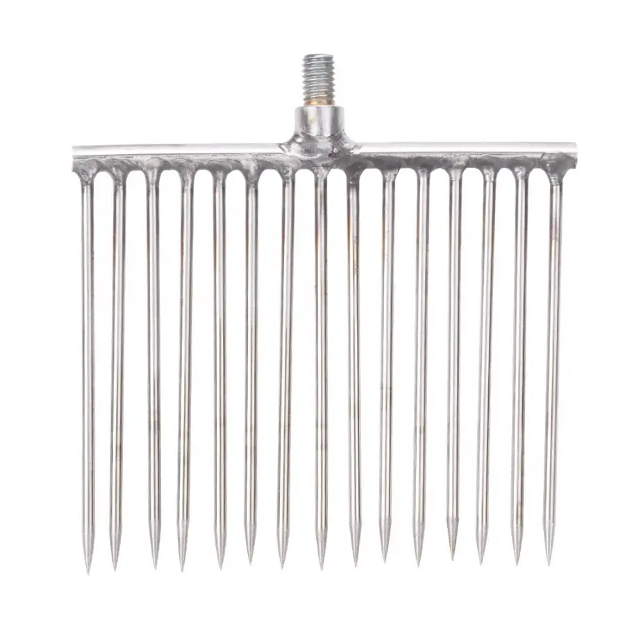 

15 Prongs Fishing Harpoon Lightweight Fishing Spear Ice Breaker Drill Fish Fork Hook Stainless Steel Harpoon Diving Fishing Tool