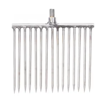 

15 Prongs Fishing Harpoon Lightweight Fishing Spear Ice Breaker Drill Fish Fork Hook Stainless Steel Harpoon Diving Fishing Tool