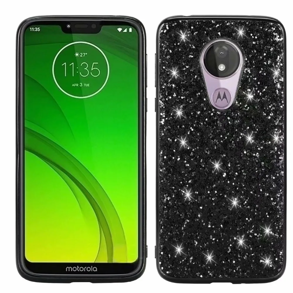 Блестящий Мягкий чехол для motorola moto G7 Play чехол для motorola moto g7 power G 7 power чехол для телефона