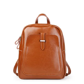 

Women Backpacks Pu Leather Women Backpack Luxury Designer Female Casual Shoulder Bag Teenagers Women's Multi-functional Bag