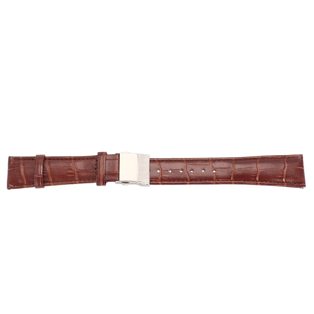 

Brown Men Women Soft Replacement Bracelet Band Strap Watch Accessories