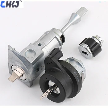 

CHKJ Left Auto Ignition Lock Set For Volkswagen Passat 11-15 Car Door Lock Cylinder With 2PCS Key Locksmith Tool