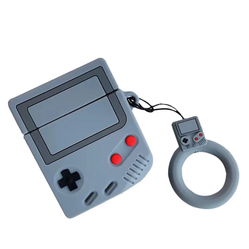 Gameboy защитный противоударный чехол для AirPods 1 2 силиконовые Bluetooth наушники кошелек для хранения для Apple - Цвет: G