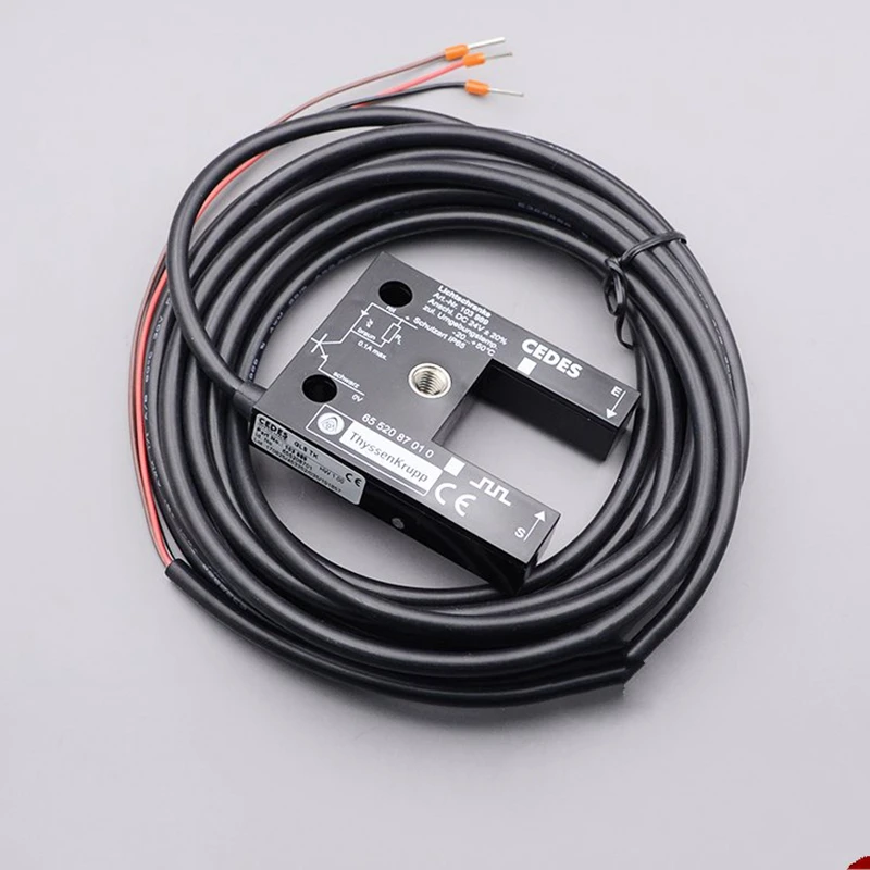 

1pcs/lot CEDES Thyssenkrupp elevator leveling sensor GLSTK Photoelectric switch DB380