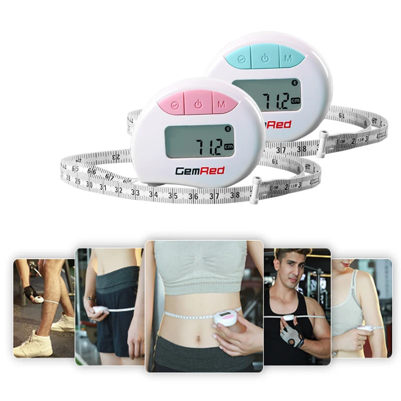 Digital Body Tape Measure 150cm Led Electronic Health Band Tape Ruler