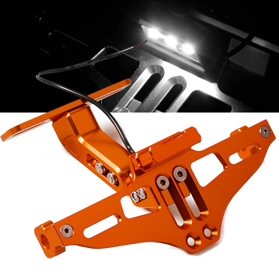 NCN Motorcycle License Plate Bracket Holder For 790 2018-2019 950 990 1290 Super GT R 690 2008-2017 2018 2019 | Автомобили и