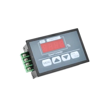 

1PCS Digital Display Percentage Tachometer 30A DC 6V-60V Speed Controller DC Motor Slow Start/Stop Controller