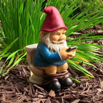 

Resin Funny Garden Gnome Garden Dwarfs Statue Mini Figurines Christmas Dress Up Garden Decoration Miniature Craft Ornament