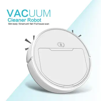 

Automatic 3-In-1 Smart Vacuum Cleaner Robots Sweeper Wet Mop Multifunctional Recharge Dry Wet Sweeping 2500Pa USB Rechargeable