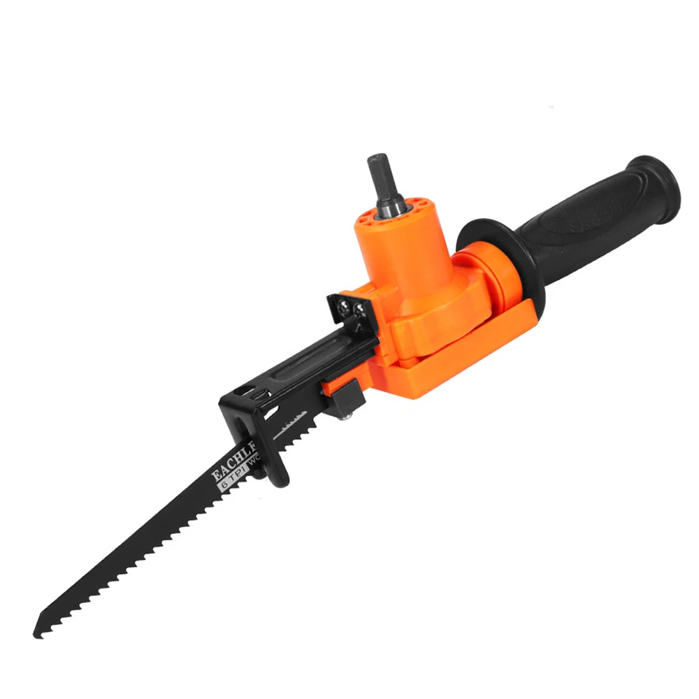 Cordless Reciprocating Saw For Metal Cutting Wood Cutting Tool Electric Drill Attachment With Blades Practical Power Tool