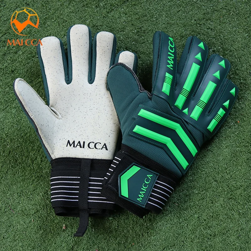 Профессиональные перчатки Goalkeeper прочные для защиты пальцев футбольные