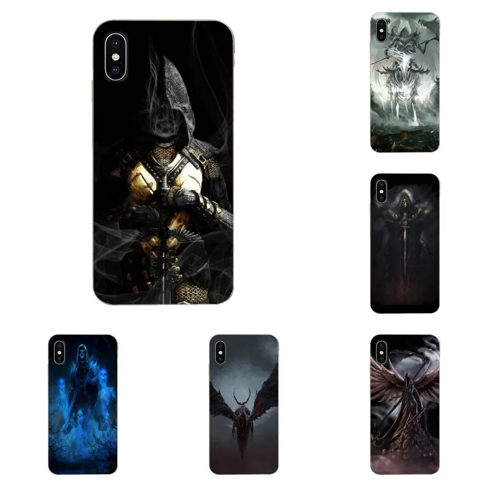 Для Xiao mi 3 4 4C 4i 5 5S 5X6 6X8 SE Pro Lite A1 Max x 2 Note style Design Grim Reaper Gothic Death Angel | Мобильные телефоны