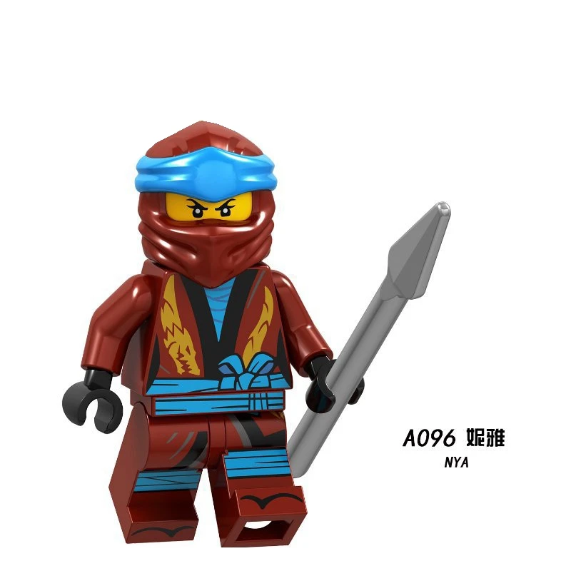 Фигурки Ллойд-ниндзя Kai Jay Zane Cole Nya Carmadon ninjagooed Movie figuas Строительные блоки Набор игрушек для детей Подарки для мальчиков