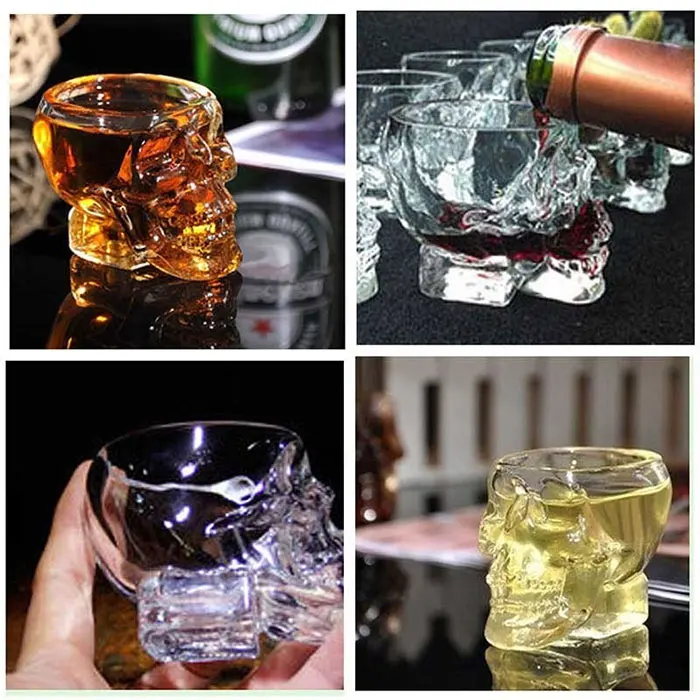 Skull Designed Skull Cup Wine High Skeletal Warrior Drinkware Armor Mug Barware