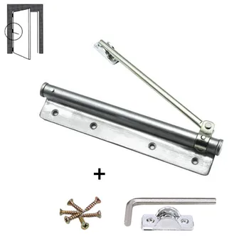 

Door Closer Single Spring Strength Adjustable Surface Mounted Stainless Steel Automatic Closing Fire Rated Door Hardware Cheap