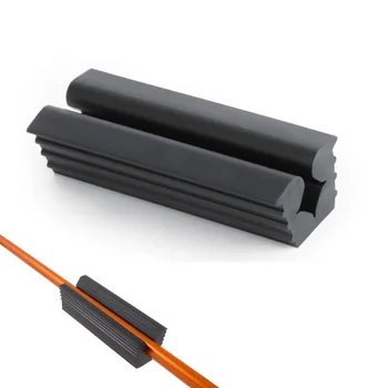 

Professional Golf black rubber Golf Club grip Vice clamps cuffs golf replacement tool practice wedge clamp black