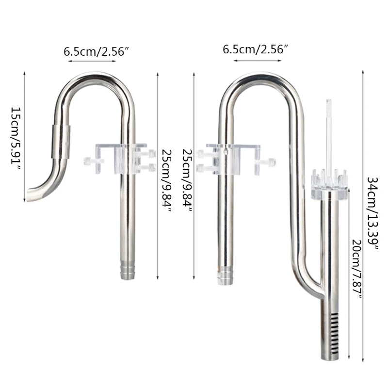 

Aquarium Fish for Tank Filter Inflow Outflow Lily Pipe Oil Film Remover Skimmer