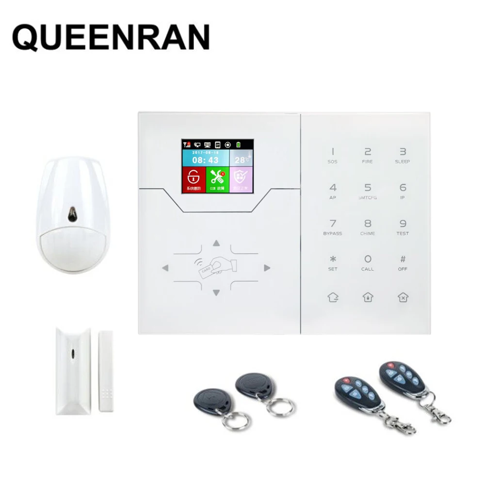 

Focus HA-VGW Wifi Alarm GSM Alarm System 433MHz/868MHz For Smart Home Burglar Security Automation Anti thief With App Control