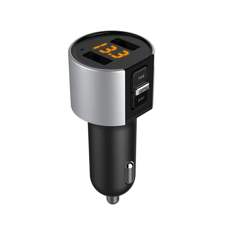 Handsfree автомобильный Bluetooth Mp3 плеер fm-передатчик модулятор двойной USB Автомобильное зарядное устройство беспроводной аудио приемник черный Высокое качество