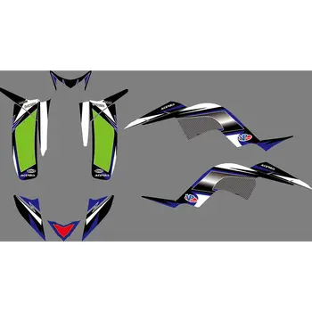 

Full Graphics Decals Stickers Motorcycle Background Custom 3M For YAMAHA Raptor 90 Raptor90 2009 2010 2011 2012 2013 2014 2015