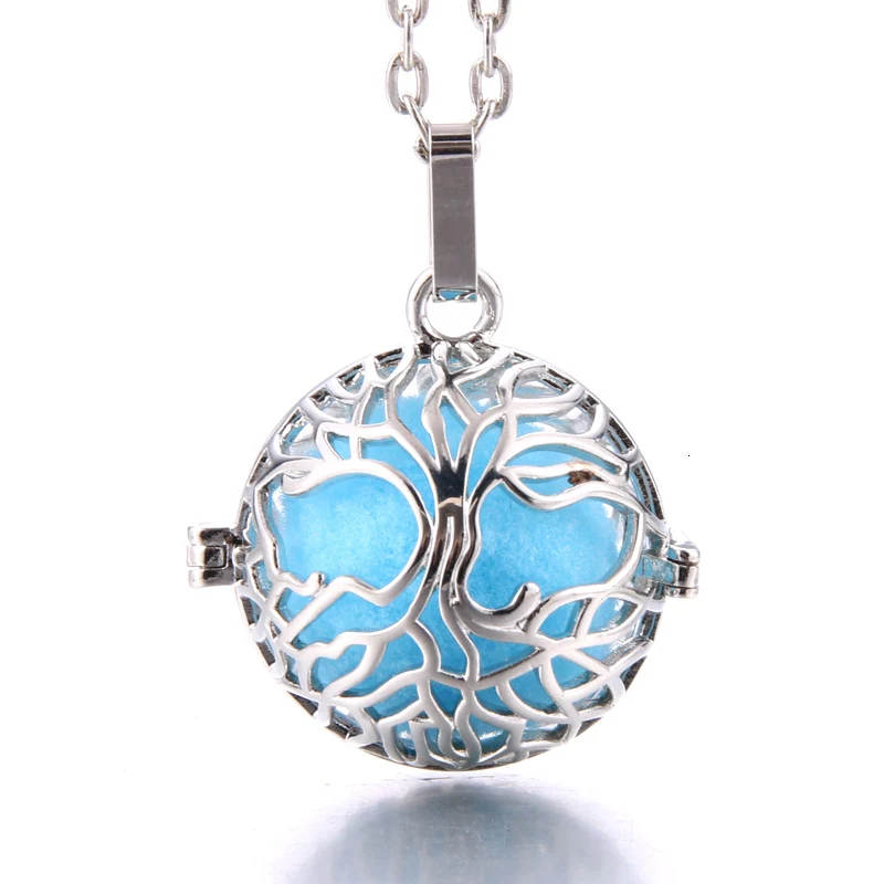 New Diffuser jewelry perfume cages Necklace Vintage Heart Necklaces Aromatherapy Essential Oil Pregnant Women Pendant necklace