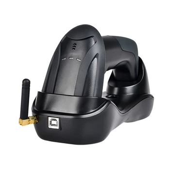 

Handheld Wireless CCD Barcode Scanner 32 Bit Easy Charging 2.4G Cordless Bar Code Reader for POS and Inventory