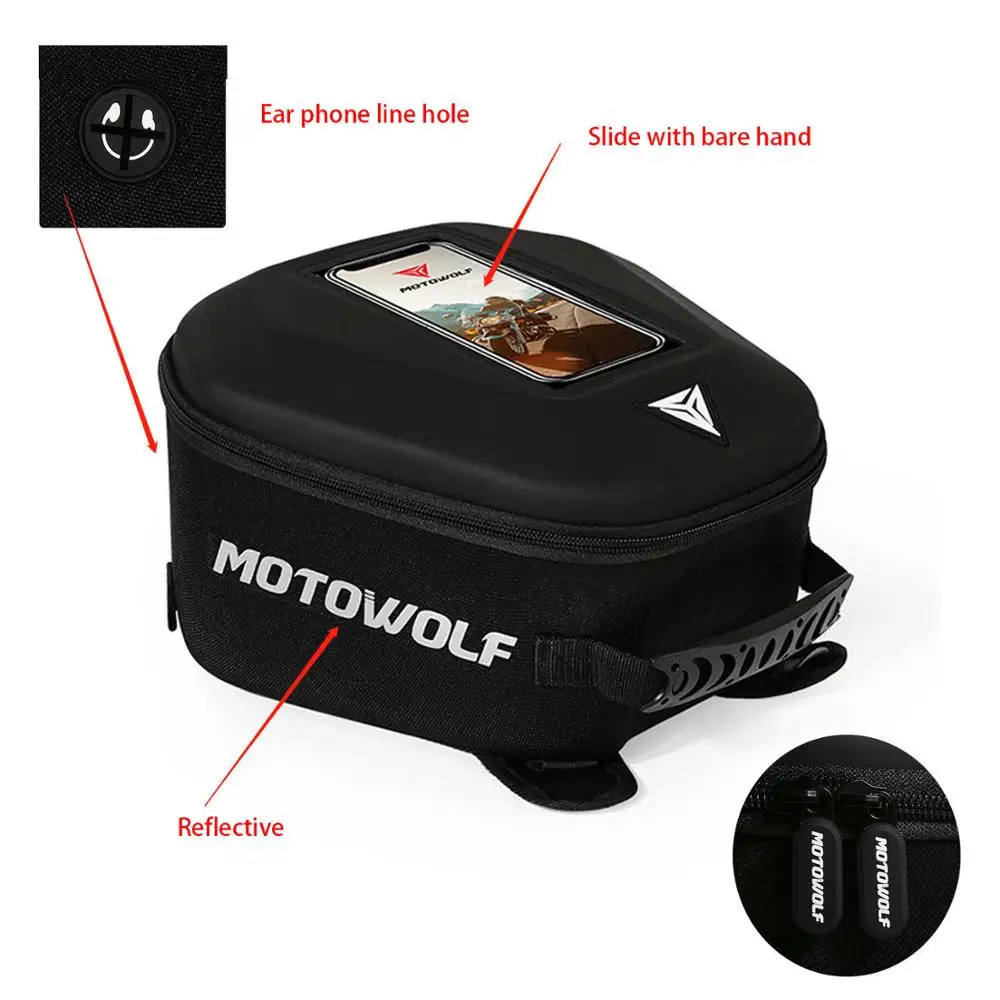 lockable tank bag