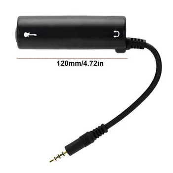 

Guitar Link Audio Interface Cable Rig Amplifier Effects Pedal Adapter Tuner Converter System For Iphone Ipad Ipod