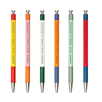 

Japan color retro student stationery activity automatic pencil with pencil sharpener 2.0mm 1pcs/lot