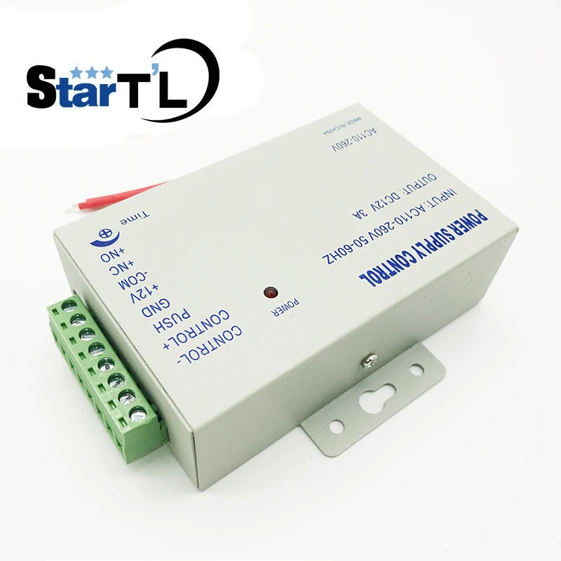 AC100-260V DC 12V3A 12V5A импульсный адаптер питания дверной замок источник с контролем