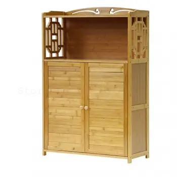 

Bookcase Be Born Bookcase Multilayer Locker Bamboo Multilayer Household Cabinet Shelf Study Office To Receive