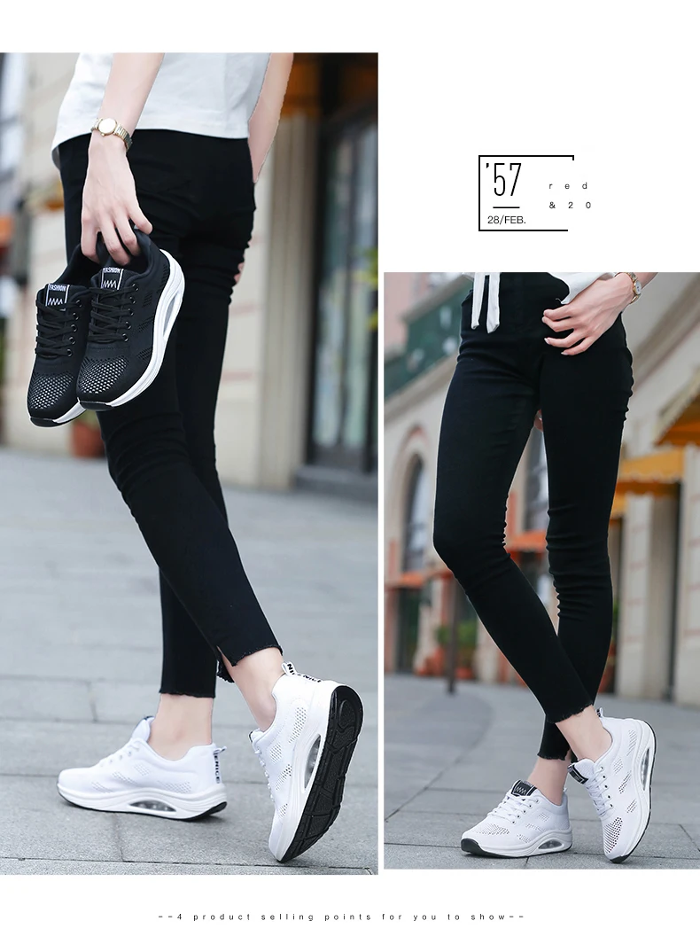 Tenis feminino tenis blancos; женские кроссовки на платформе с сетчатой подушкой; теннисная обувь для женщин; Tenis mujer; Zapatos De Mujer